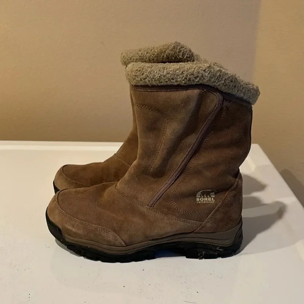Sorel woman tan